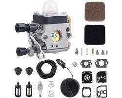 compatibel met STIHL FS75 FS85 FS80 HS75 HS80 HS85 HL75 HT70 HT75 FH75 HS80 FC75 FC85 KM80 KM85 met afdichtingen luchtfilter bougie