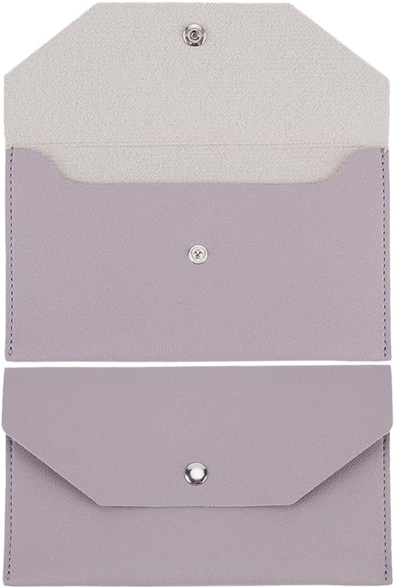 Envelop Portemonnee PU Lederen Cash Kleine Geld Tas Portemonnee Organizer Waterdichte Slanke Pouch Herbruikbare Voor Cash Geld Ontvangst Budget Binder Houder Vrouwen Mannen