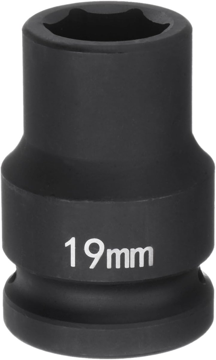 6-punts slagbus 3/4 inch aandrijving 19 mm metrisch van gelegeerd staal 40 Cr voor moer as slagbus