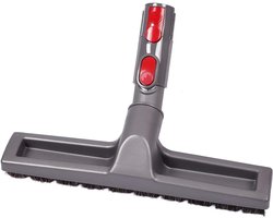Flexibel parketborstel – geschikt voor Dyson stofzuigers, compatibel met V7 V8 V10 V11, incl. adapter voor Dyson vloermondstuk en borstelopzet – stijve constructie, niet buigbaar of draaibaar