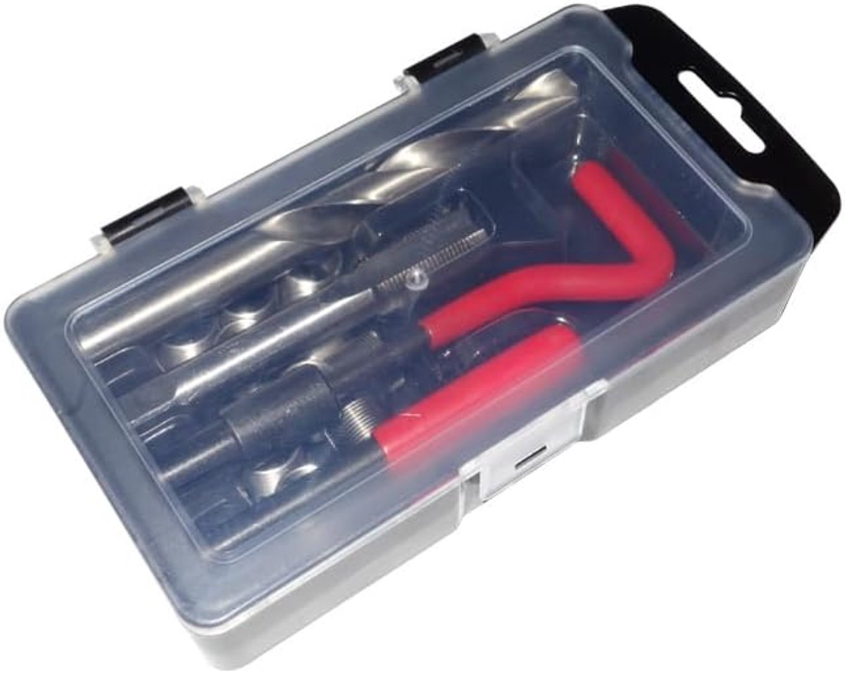 x 1,75 Schroefdraadreparatieset schroefdraad binnencoil inzetstukken werkplaats Helicoil schroefdraadbus