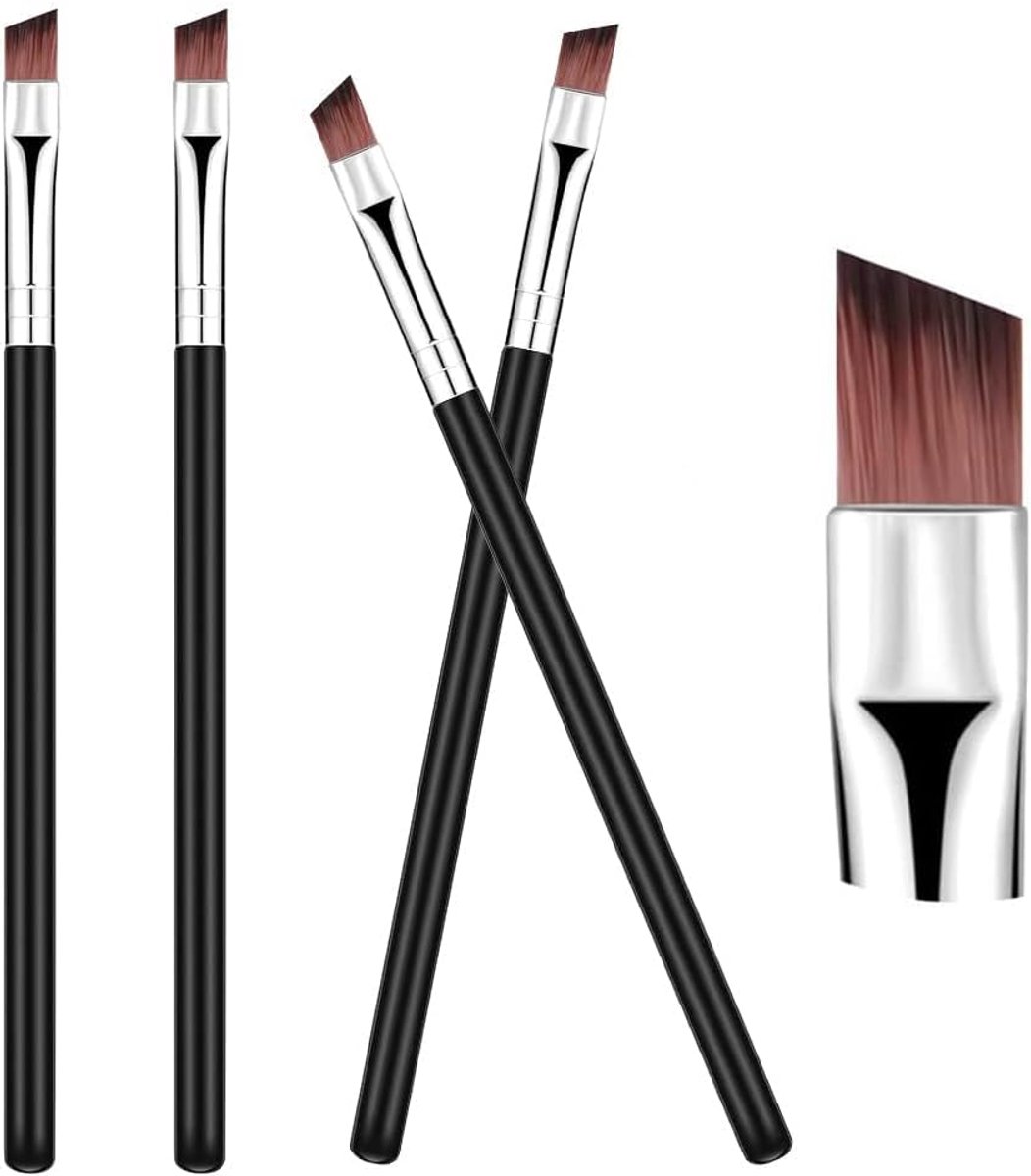 Wenkbrauwpotlood & Set - 4 Stukken Multifunctionele Cosmetische Pennen, Concealerpotlood, Wimperpennel