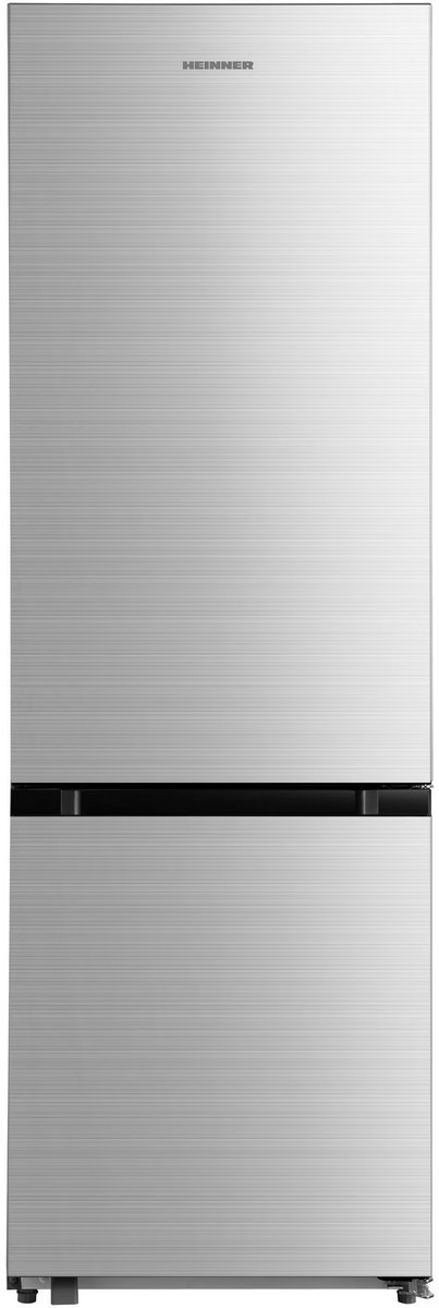 Heinner HCNF-M330INVSE++ Koel-vriescombinatie – 330 L – Total No Frost – Inverter Compressor – Energieklasse E – Elektronische Bediening – Super Cooling-functie – Kinderslot – LED-verlichting – Zilver – 5 Jaar Garantie
