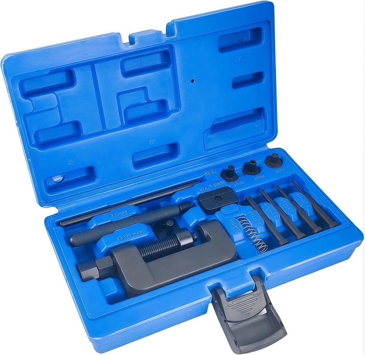 13 stuks lagertrekkers binnenset, wiellagertrekker, gereedschap, kettingnieter fiets, motorfiets, kogellagers, lagers, inpersgereedschap, trekker, professioneel gereedschap voor fiets, motorfiets