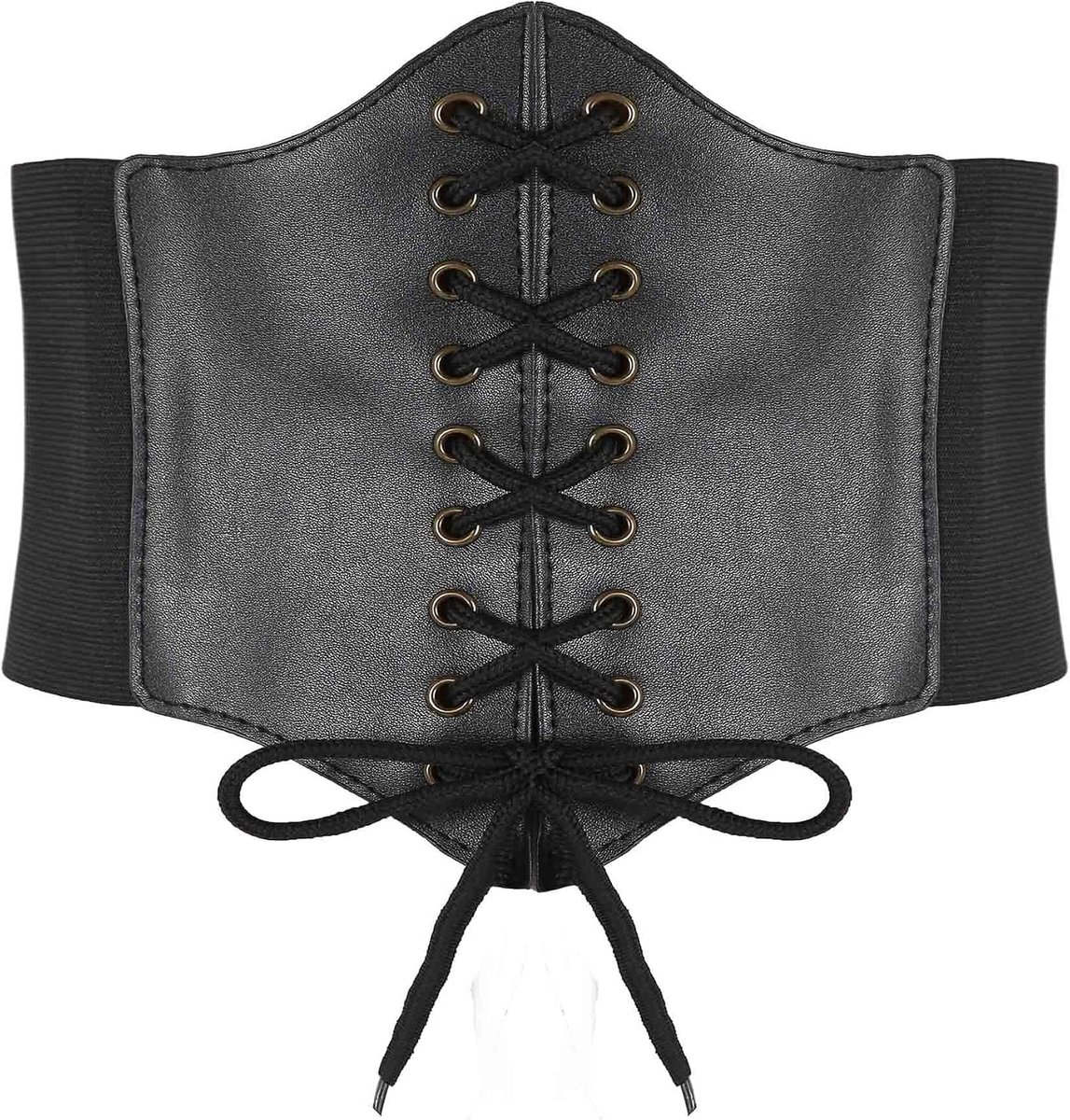 Vrouwen Meisjes Elastische Brede Band Elastische Gebonden Waspie Corset Taille Riem