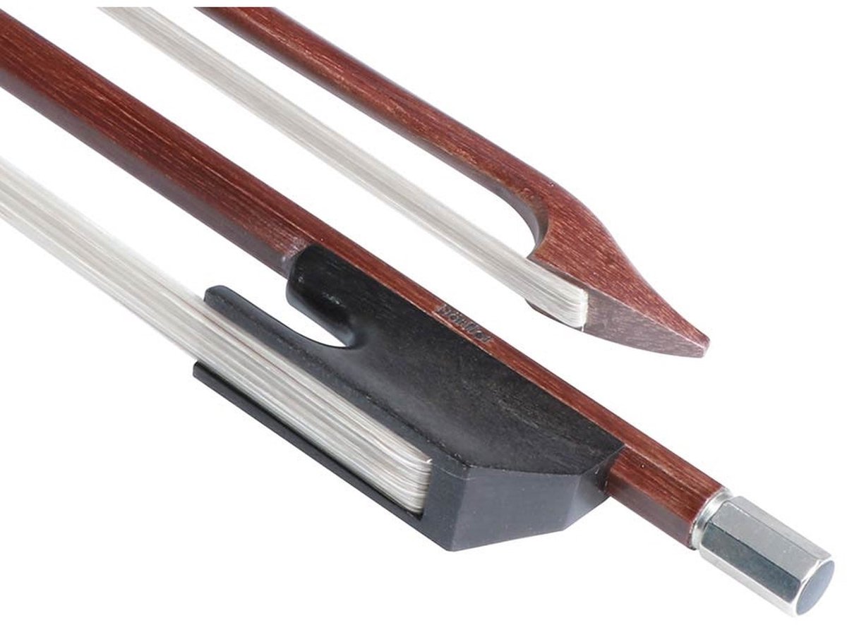 Dörfler DBVA-02 viola barok strijkstok, brazilwood stick, ebben slof