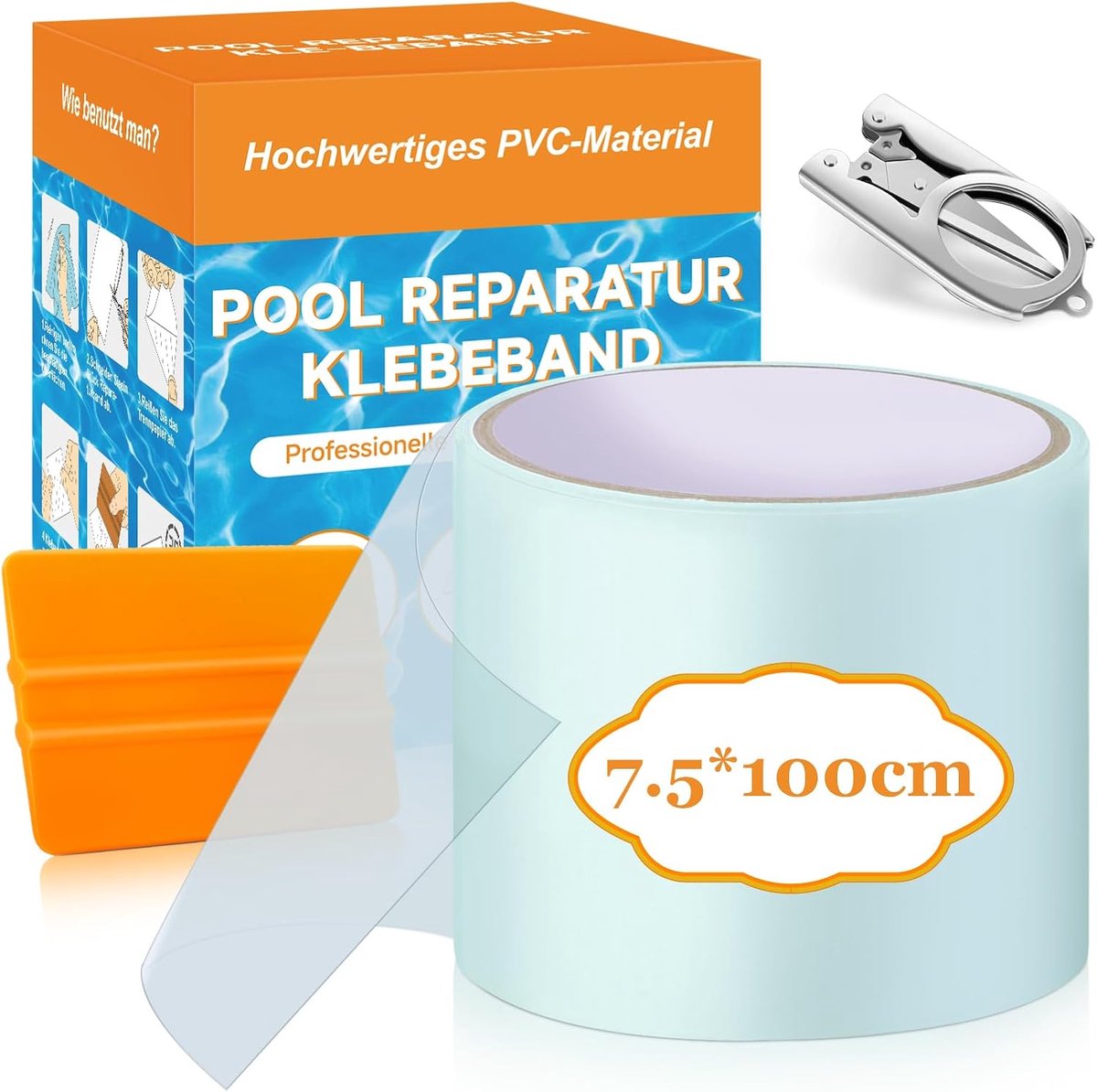 zwembad reparatieset onderwater
