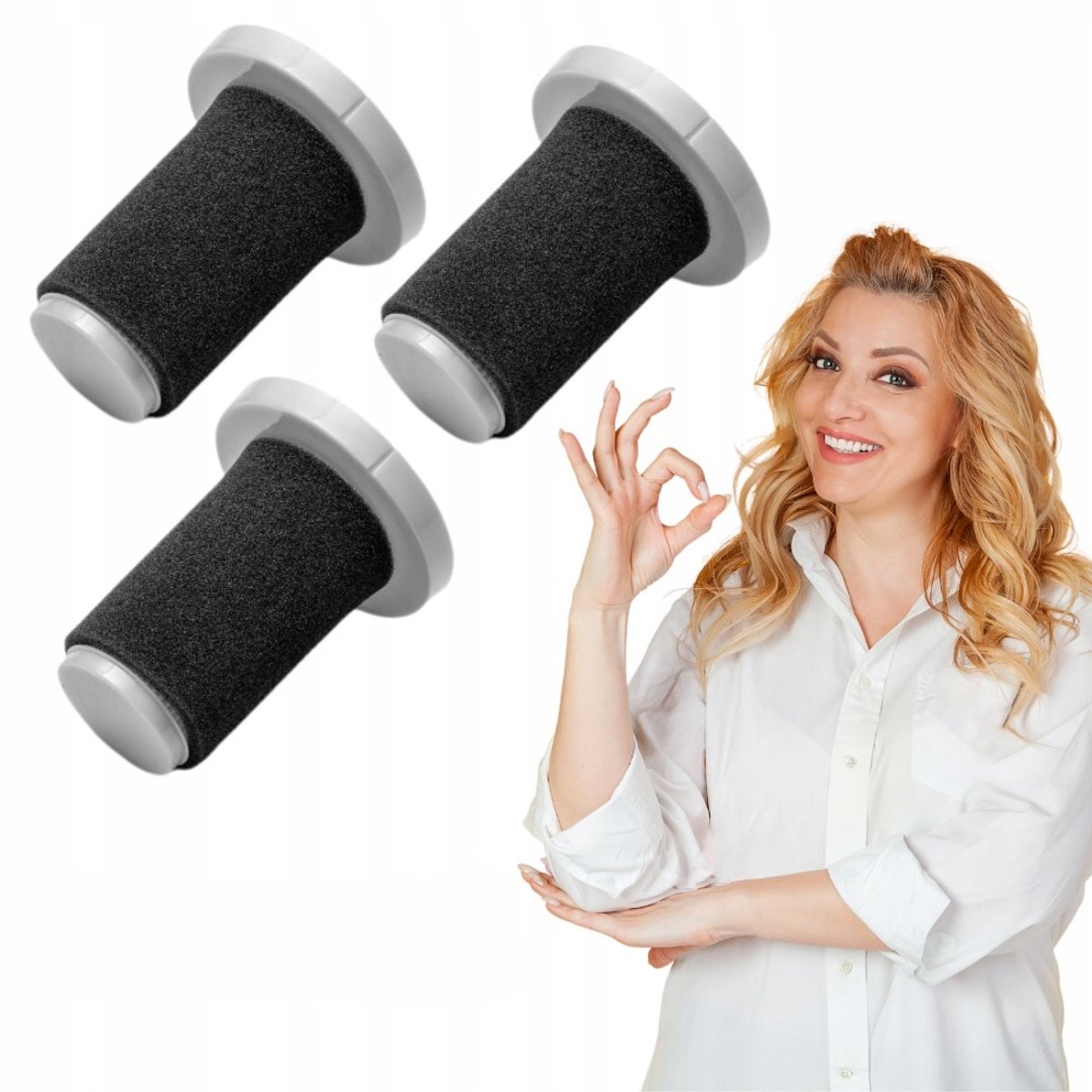 AreoSe - Stofzuigerfilter voor DEERMA DX700 DX700S - 3 stuks