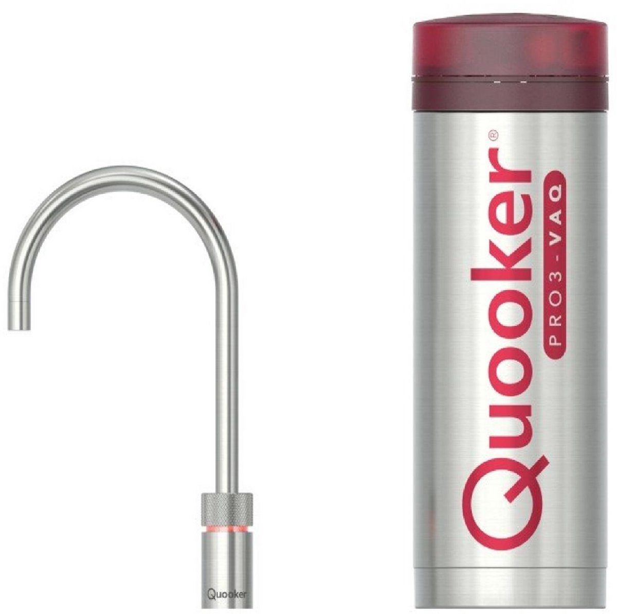 Quooker® PRO3 Nordic Round RVS