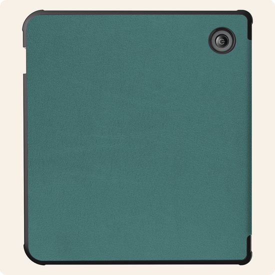 Hoesje Geschikt voor Kobo Libra 2 Hoes Book Case - Hoes Geschikt voor Kobo Libra 2 Hoesje Book Cover - Donkergroen van Hoesje  — afbeelding 5