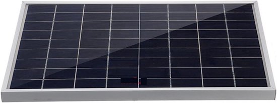 Zonnepaneel 200W - Poly Oplader - Outdoor Stroom - Hoog Rendement - 12V - Zwart
