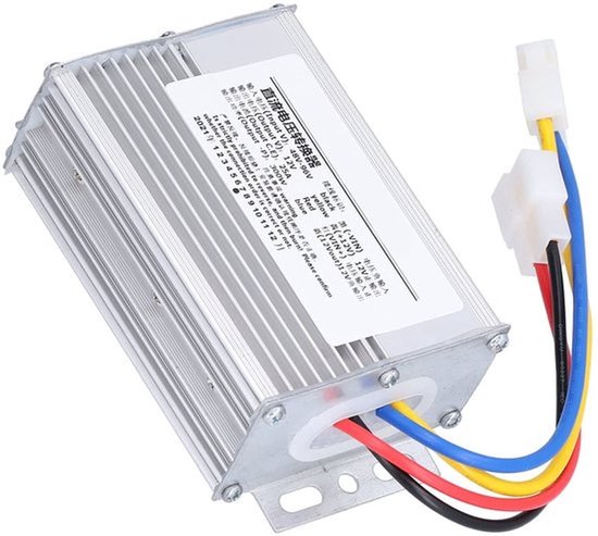 DC 48V-96V Naar 12V DC buck-omzetter - Waterdicht - 300W 25A - Hoogrenderend - Spanningsregelaar - Ideaal voor zonnepanelen - Transformator