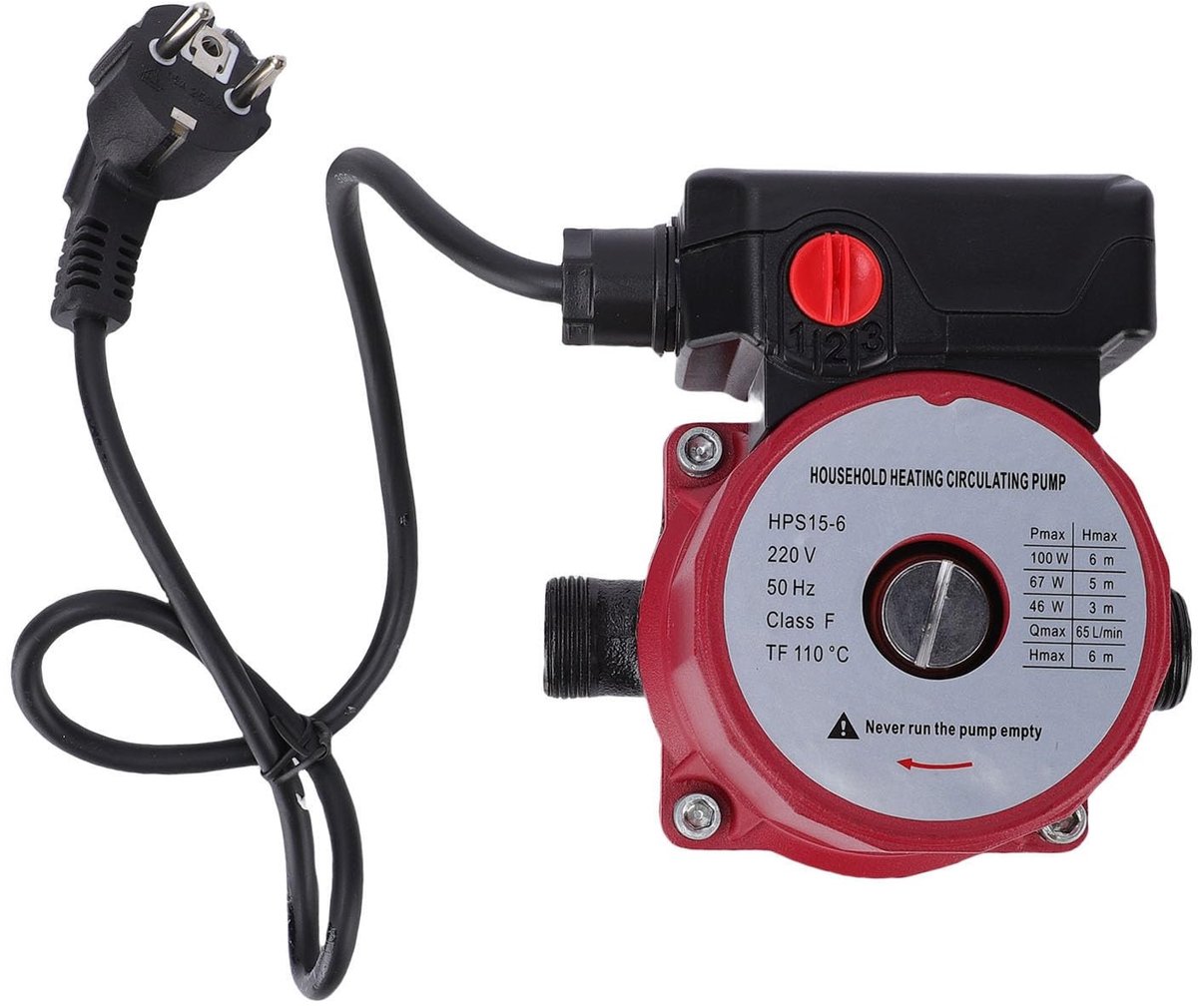 Dailygoods - Heetwatercirculatiepomp met 3 Snelheden