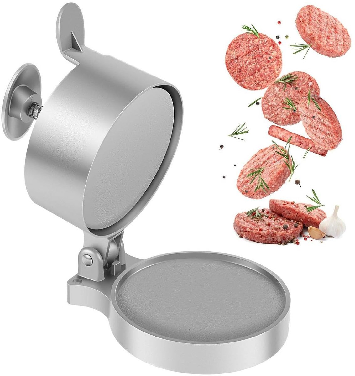 Dailygoods - Burger Press Patty Maker - Instelbare Dikte