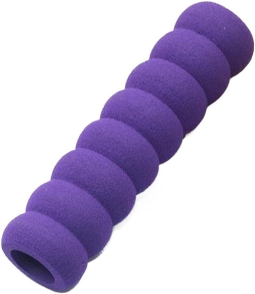Deurklinkbeschermers - Schuimhoezen - Kinderveiligheid - Zachte bescherming - 6 stuks - Paars
