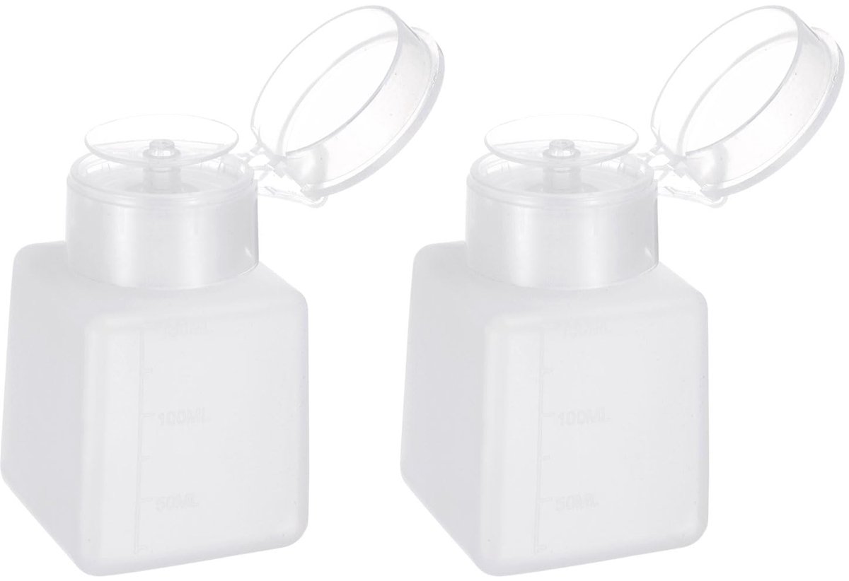 Oplosmiddel-alcoholdispenser 150 ml - kunststof - ESD-veilige anti-spat - ideaal voor nauwkeurig doseren - ShopVlot
