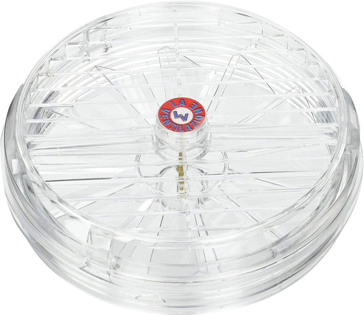 Ventilatorkachel voor Glazen Ramen - Transparant - 170 mm - Thermo-Propeller met Schroefdraad - Voor Enkele en Dubbele Glasdiktes