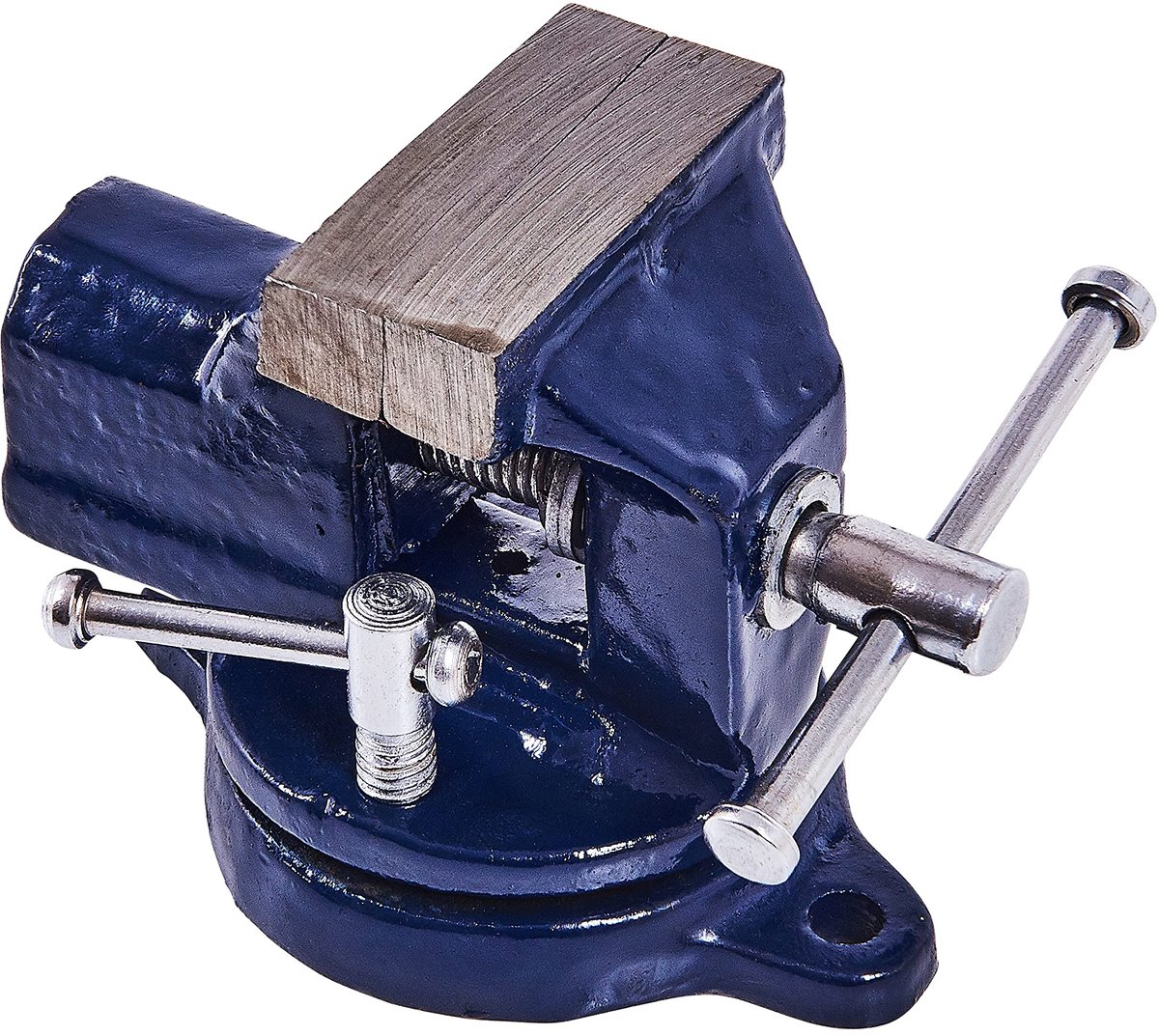 Draaitafel bankschroef 50mm - stevige constructie - perfecte grip - ideaal voor precisiewerk - ShopVlot
