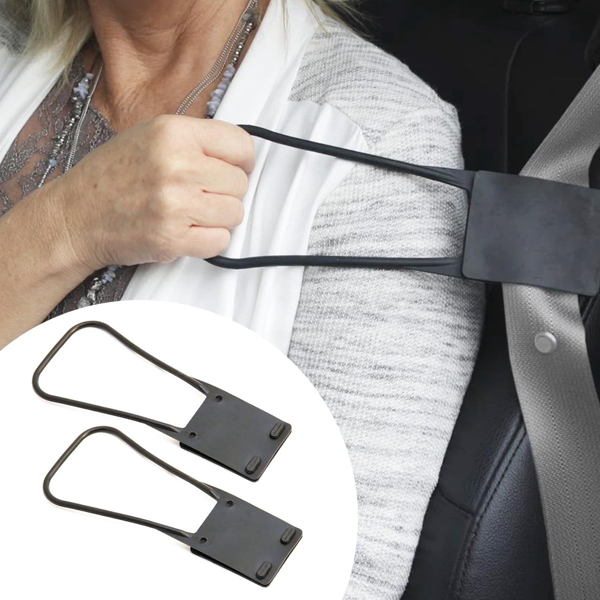 Veiligheidsgordel-helperhouder - verlengd bereik - ideaal voor beperkte mobiliteit - eenvoudig te gebruiken - ShopVlot