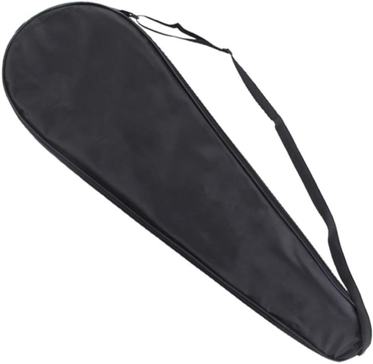 Waterdichte Badmintonracket Tas - Zwart - 70 x 22 x 2,5 cm - Oxford-doek met Verstelbare Draagriem - Voor Badminton en Squash