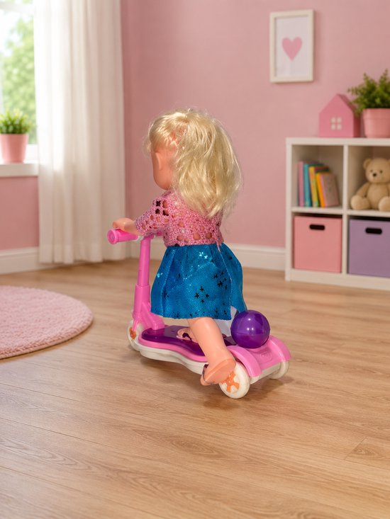 pop speelgoed pop Modepop Modepoppen Barbiepop pop speelgoed poppen modepop modepoppen speelgoed scooter step van POP — afbeelding 3