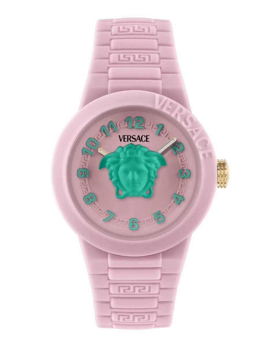 Versace V-Pop VE5S00226 Horloge - Siliconen - Roze - Ø 34 mm