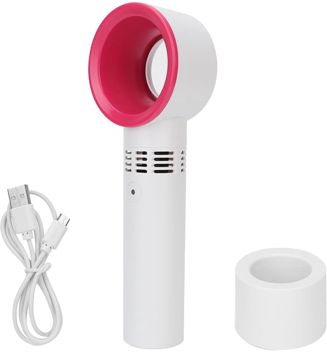 Draagbare wimperventilator - bladloos - mini USB oplaadbaar - stil voor perfecte wimperextensions - ShopVlot