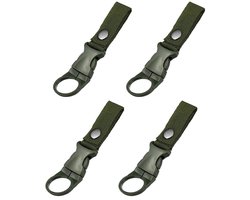 HREDZEO Hangende riem voor waterflessen, 4 stuks nylon riem, flessenhouder, clips, waterflesgesp, draagbare - ShopVlot