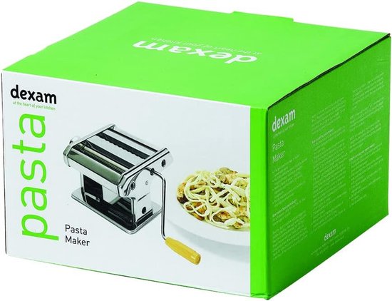 Pastamaker - Deegroller - Zelf Pasta Maken - Roestvrij Staal - 20x19x14 cm - Zilver — afbeelding 5