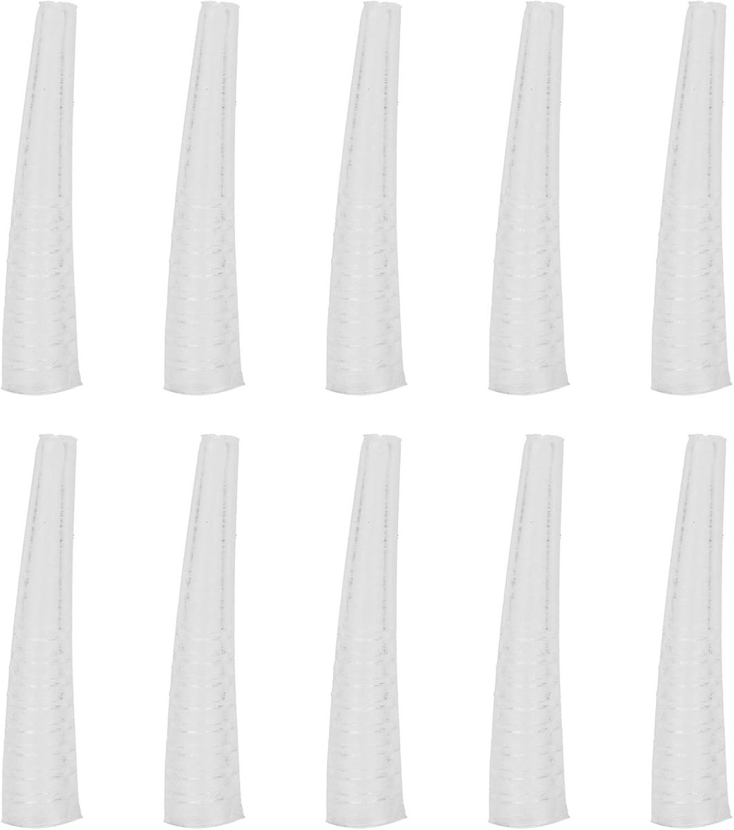 10 Stuks Antislip Siliconen Pincet Covers voor Wimperextensions, Bescherming en Ondersteuning bij Wimperapplicatie