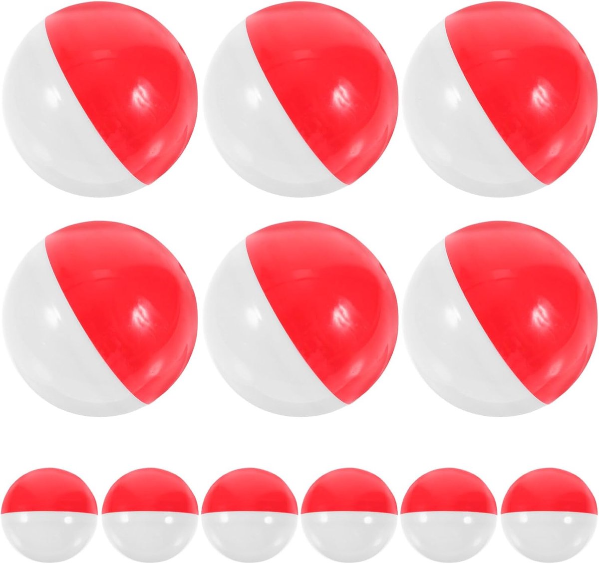 50 stuks loterijballen, loterijballen, ronde capsules, speelballen, 50 mm, mini acrylballen, plastic ballen om te openen, loterijbal voor wedstrijden, geluksspel, feestspelletjes