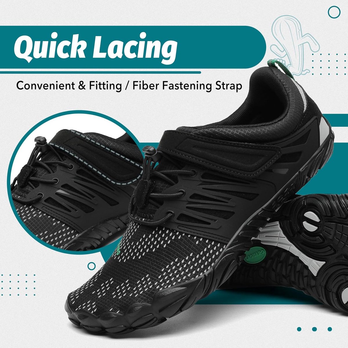 Barefoot Minimalistische Trailrunning Schoenen Heren Dames Lichtgewicht Sportschoenen voor Sportschool Fitness Krachttraining Wandel