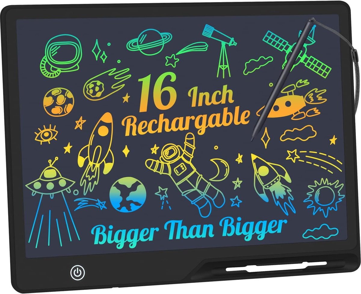 16 inch, oplaadbaar, speelgoed, lcd schrijfbord voor kinderen