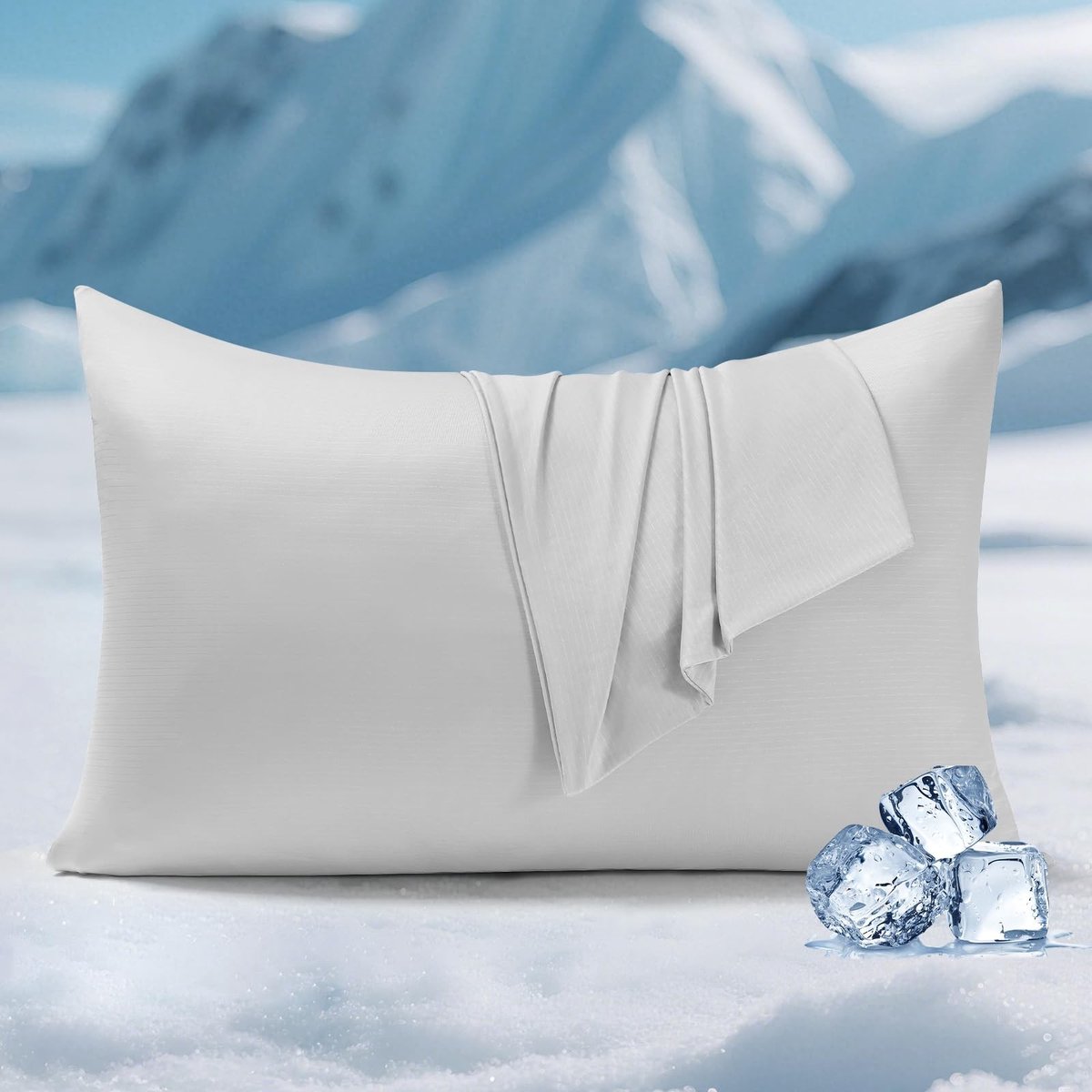 Omgoods - Cooling Pillow Cases 40x80 cm - Anti-Allergie en Ademend Kussenhoes