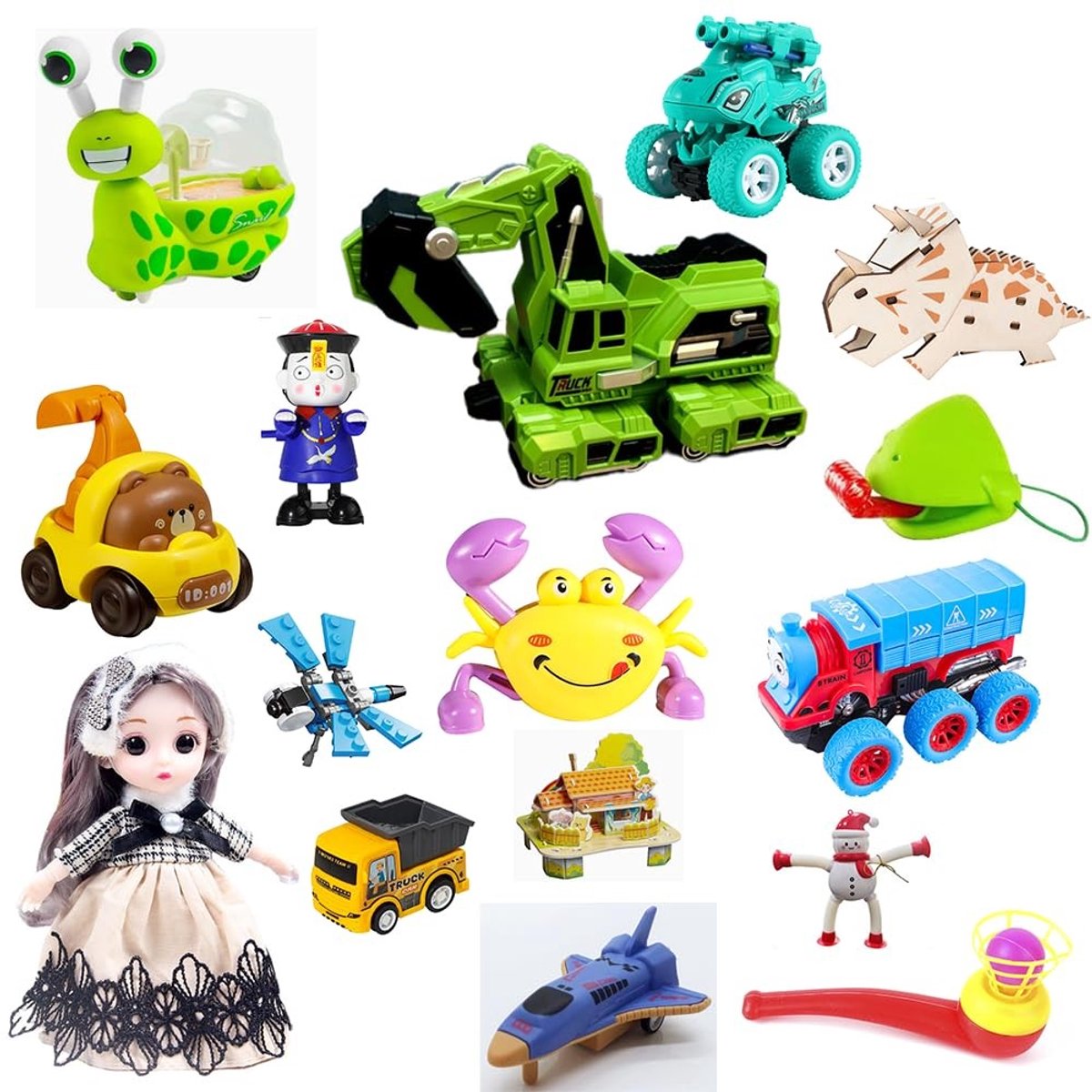 Omgoods - Creatief Speelgoedset voor Kinderen met 15 Modellen en Puzzels