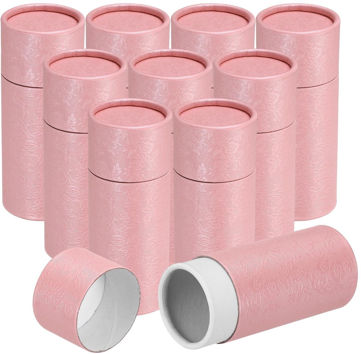 Omgoods - Set van 10 Lege Kraftpapieren Buisdozen - 30 ml voor Verpakking