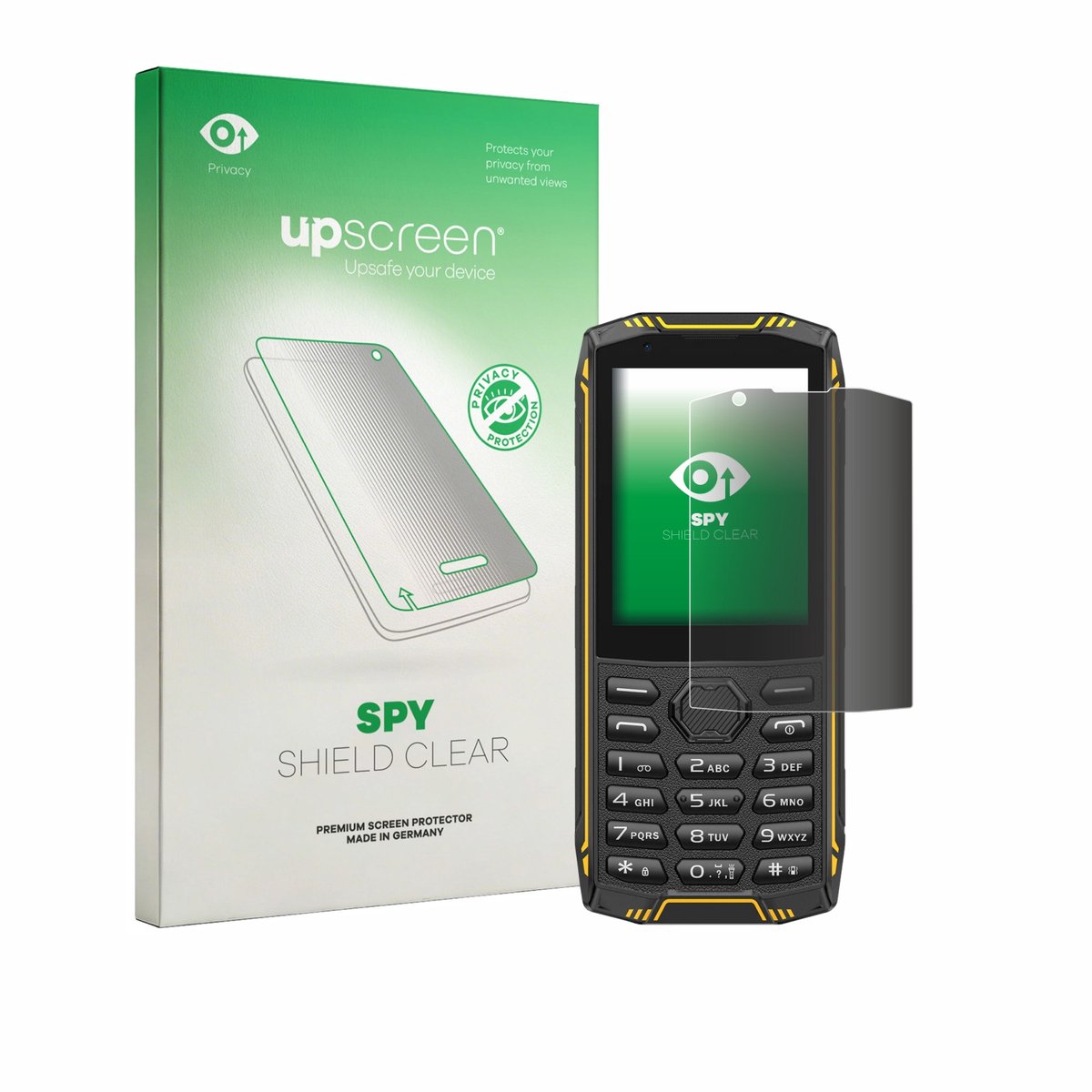 upscreen - privacy screenprotector voor Ulefone Armor Mini 5 - Folie Beschermfolie Blauwlichtfilter