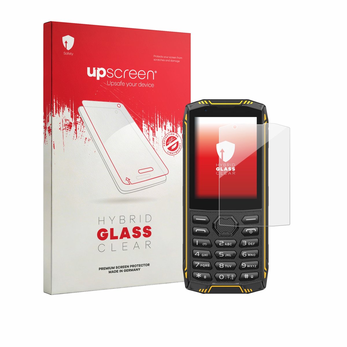 upscreen - Screenprotector voor Ulefone Armor Mini 5 - Folie Beschermfolie Beschermglas transparant
