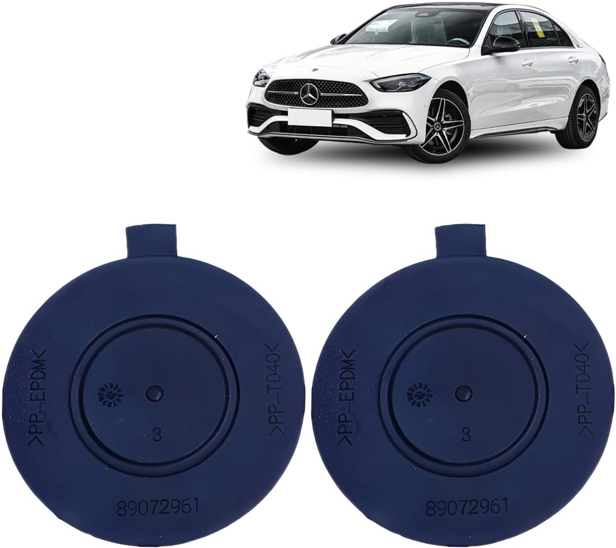 SnelShoppen - Flexibele Stofkap voor Autokoplampen - Beschermhoes voor Autolampen - 2 Stuks - Duurzaam en Weerbestendig - Perfect voor Auto Onderhoud