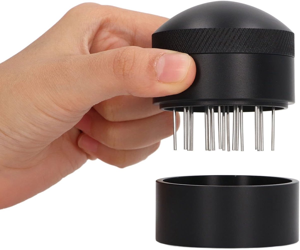 Coffee Distribution Tool, Coffee Stirring Tool Coffee Needle Distributor Stainless Steel Needle 51MM/53MM/58MM - ShopVlot