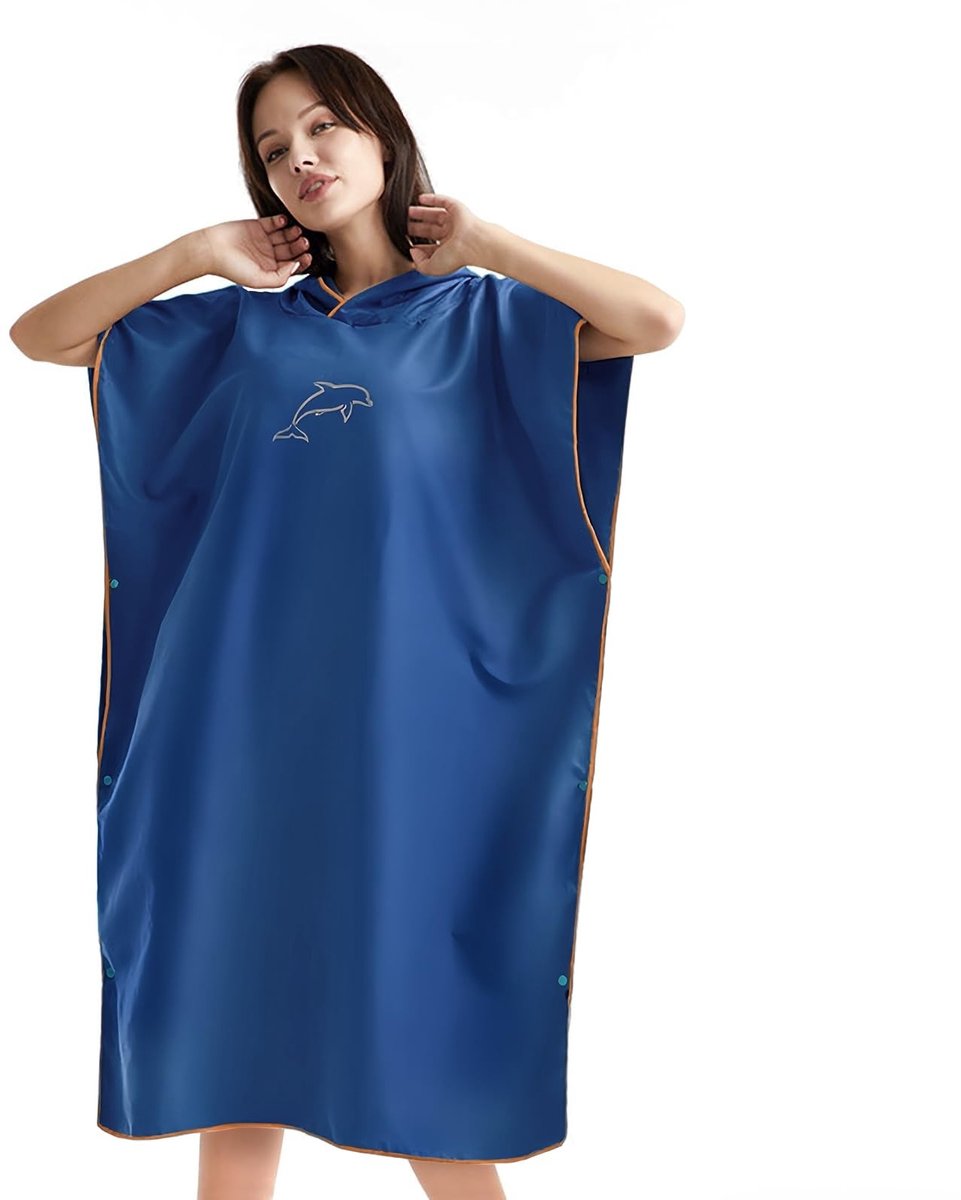 Omgoods - Sneldrogende Veranderponcho voor Zwemmers en Surfers