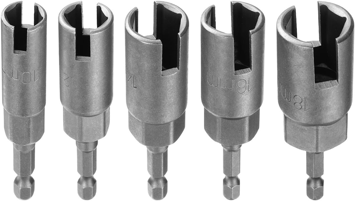 Omgoods - Set van 5 Haringmoeren Schroevendraaiers voor Hexagonal Bevestigingen