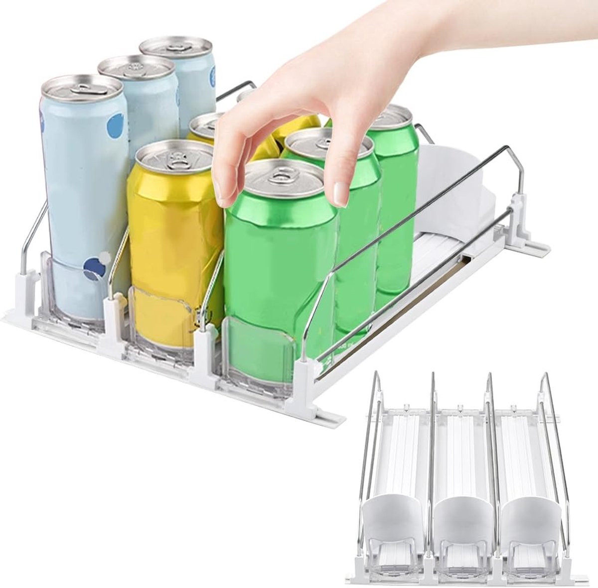 Omgoods - Koelkast Organizer voor Drankflessen en Blikjes