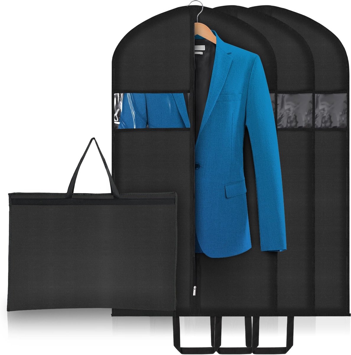 Omgoods - Vouwbare Kledingdrager voor Reizen, Set van 3 Stuks