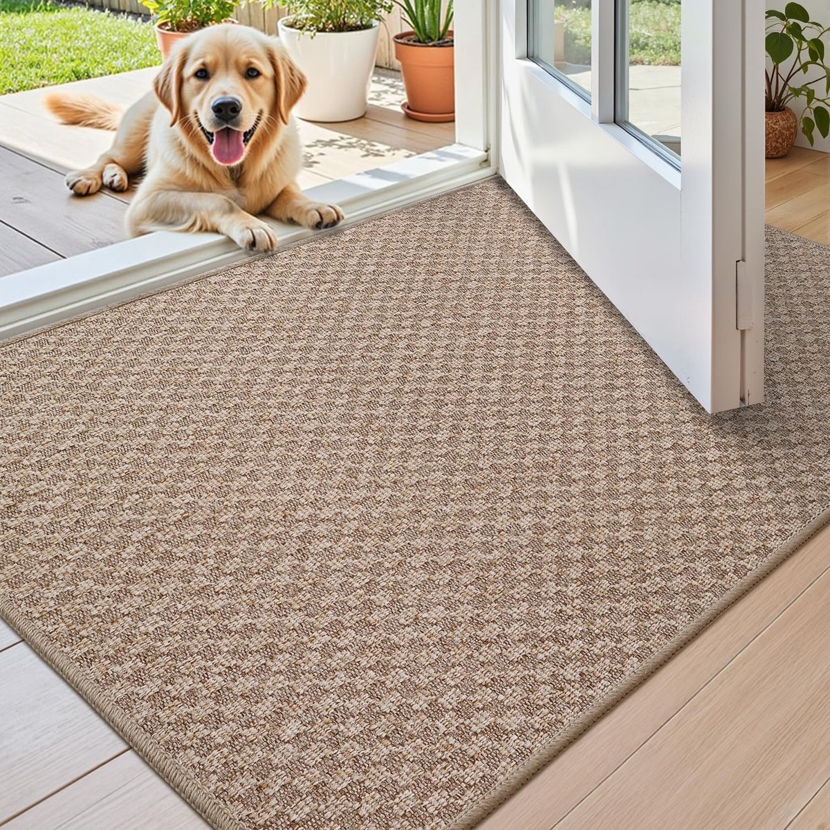Omgoods - Mini Binnenmat 44x76cm met Antislip Ondergrond