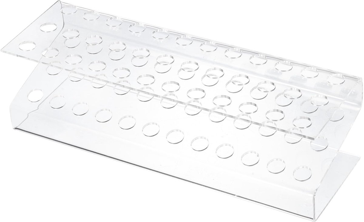 Omgoods - 36 Slots Plastic Pen Holder - Transparant Acryl, Organizer voor Desk