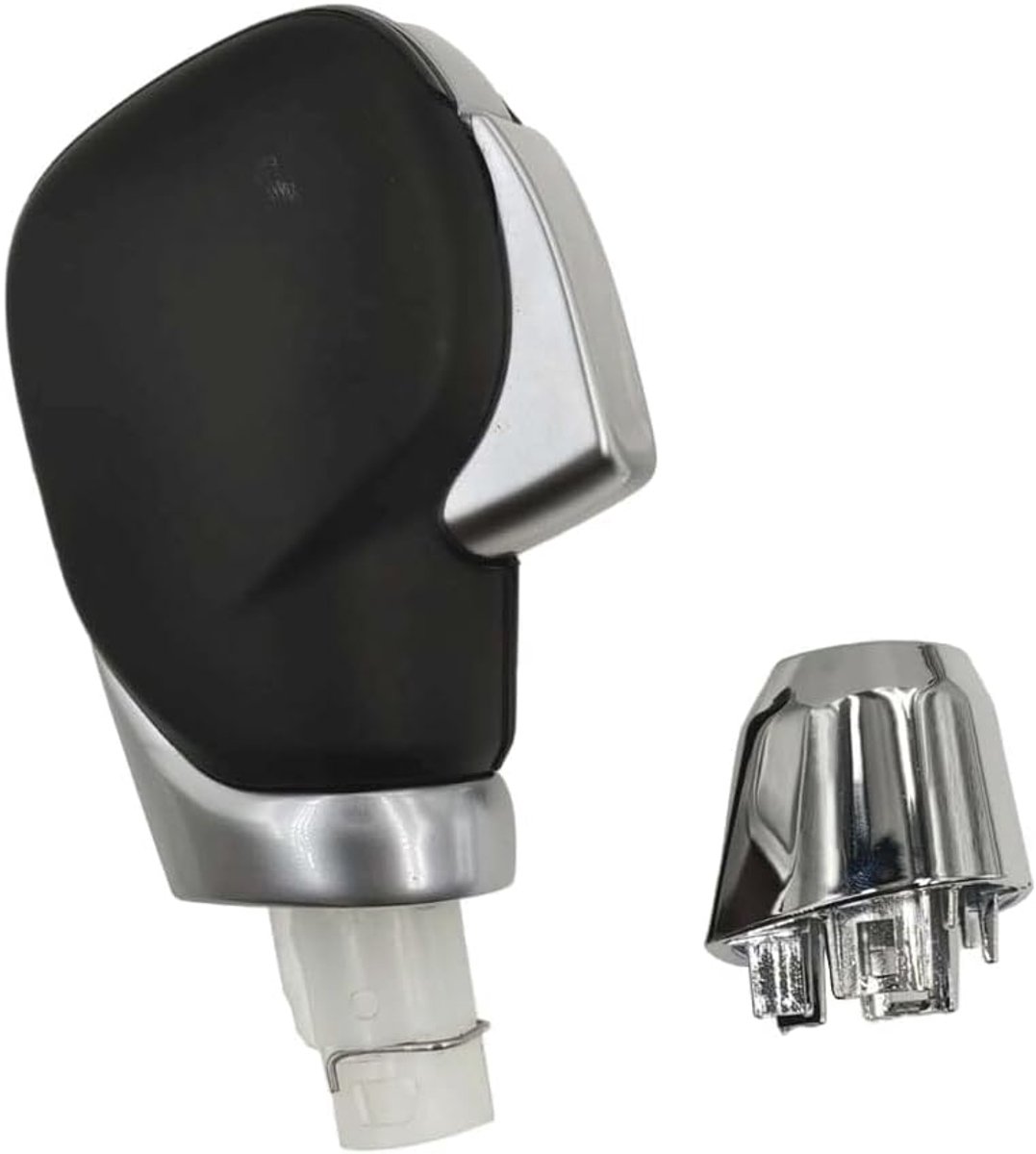 SnelShoppen - Chromen Versnellingspook Automatische Shift Knop Handbal Geschikt voor Renault Mégane IV Talisman Kadjar 2015-2022