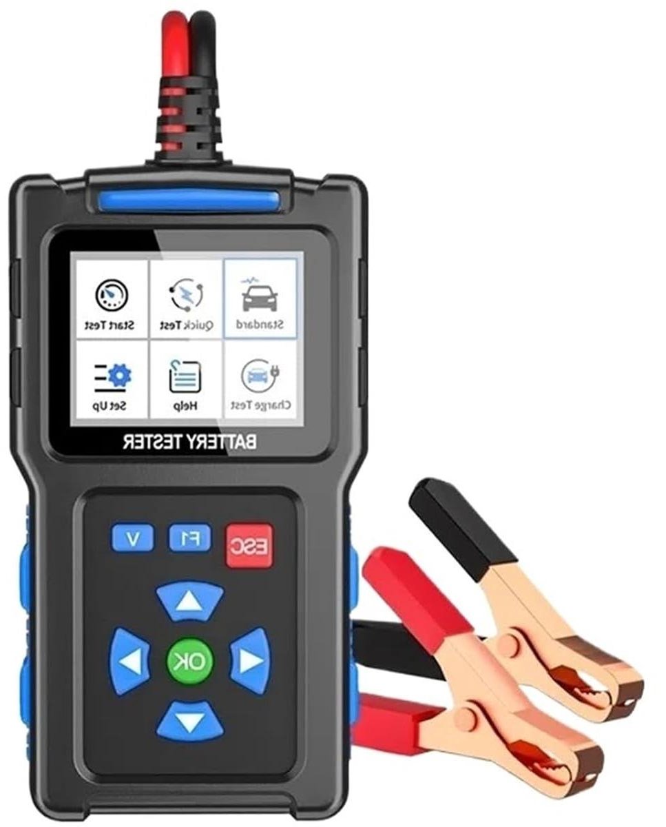 Accutester - Accu-analysator Batterijtester - Auto Accu Diagnostiek - 12V/24V CCA Test - 20-2000 CCA - One Color