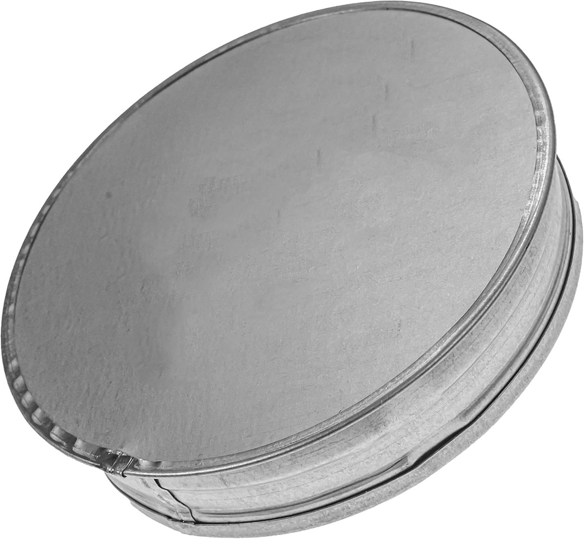 Systems 4 "metalen Tee Cap. verzinkt stalen eindkap. droger Vent Cover. droger Duct End Cap. 4 inch stalen eindkap. stalen plug 4 inch. ronde metalen buis montage. herbruikbaar. 10