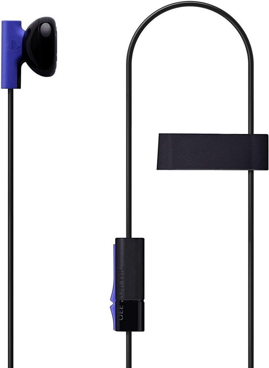 Draadloze Headset met Microfoon voor Gaming, Compatibel met PS4 en PlayStation 4, Comfortabele Oordopjes